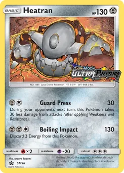 SM Black Star Promos Heatran Pokémon card